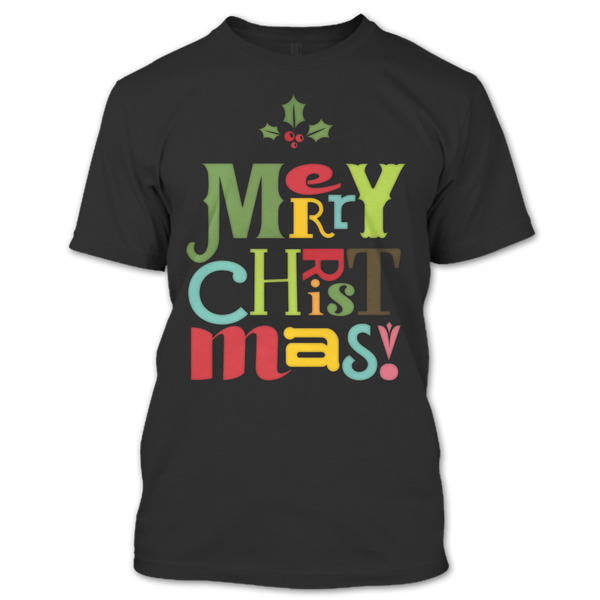 A black t-shirt with the shopify logo