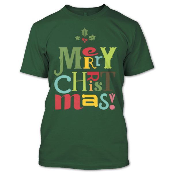 A black t-shirt with the shopify logo