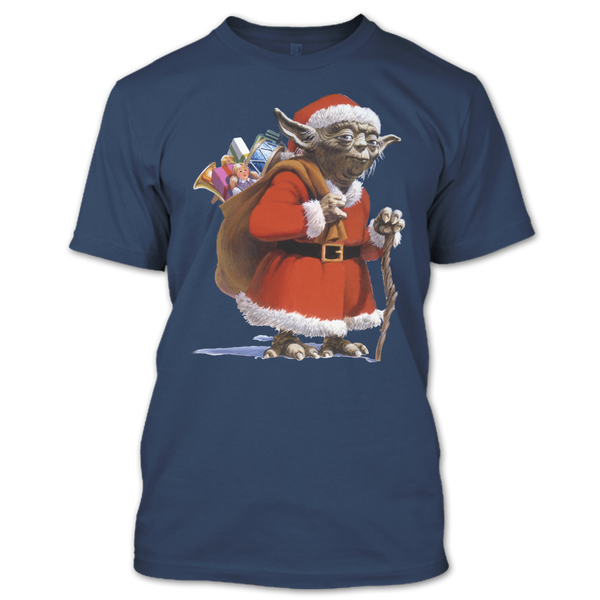 A black t-shirt with the shopify logo