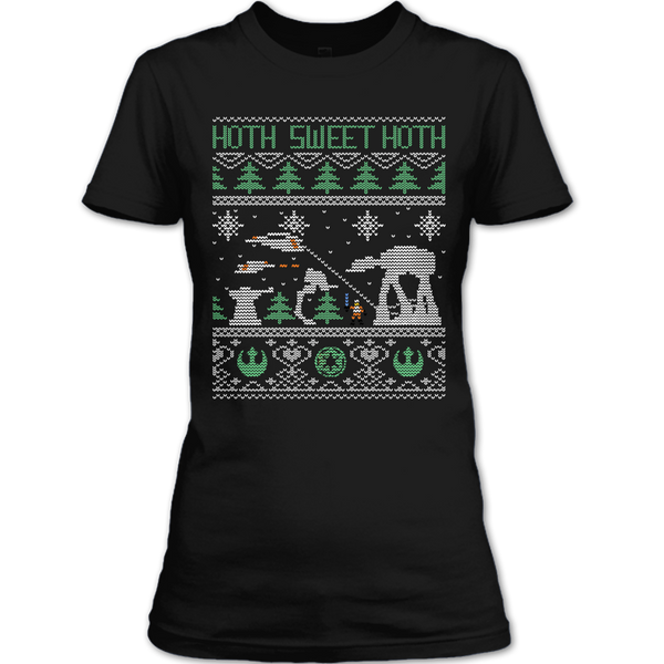 A black t-shirt with the shopify logo