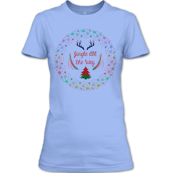 A black t-shirt with the shopify logo