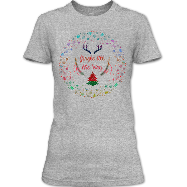 A black t-shirt with the shopify logo