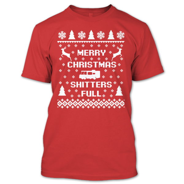 A black t-shirt with the shopify logo