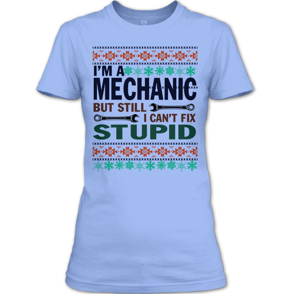 I'm A Mechanic T Shirt, Merchanic Merry Christmas T Shirt