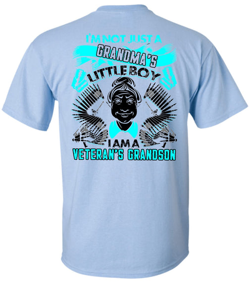 I Am A Veteran's Grandson T Shirt, Being A Veteran T Shirt