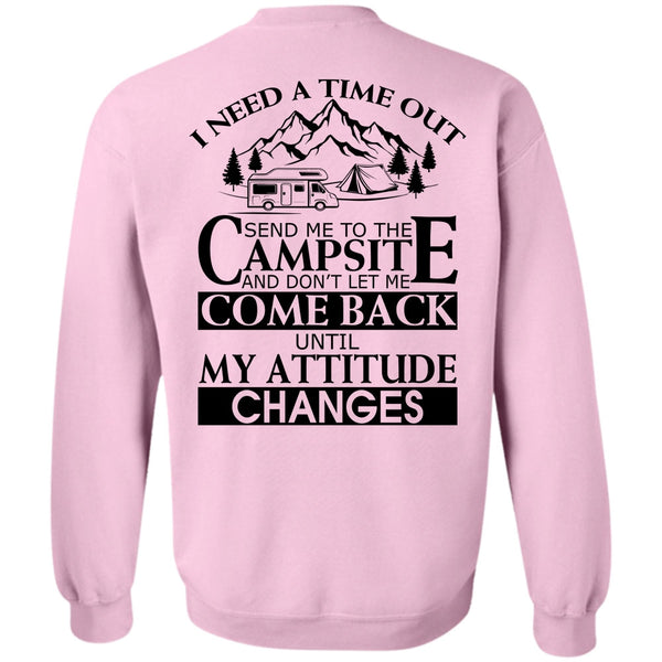 Being A Camper T Shirt, Send Me To The Campsite Sweatshirt