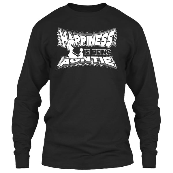 Happiness Is Being Autie T Shirt, Coolest Auntie T Shirt