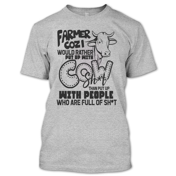 Farmer Cozi T Shirt, Coolest Farmer T Shirt
