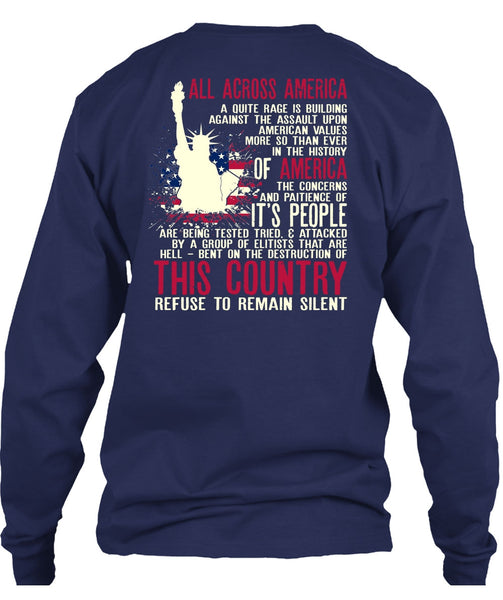 All Across America T Shirt, Being A Veteran T Shirt