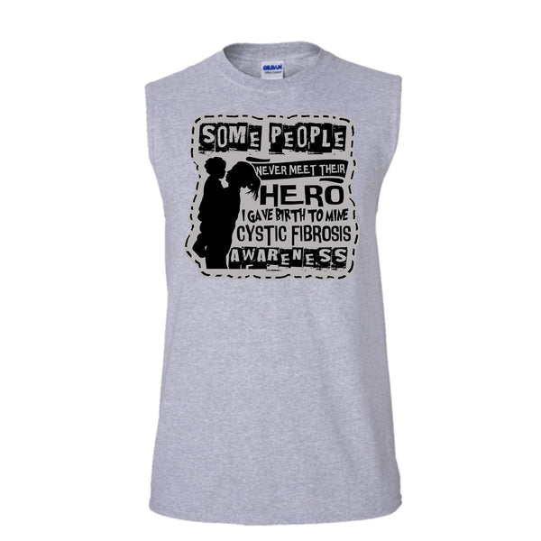 I Gave Birth To Mine T Shirt, Coolest Mom Ever Tank Top (Men's Cotton Sleeveless)