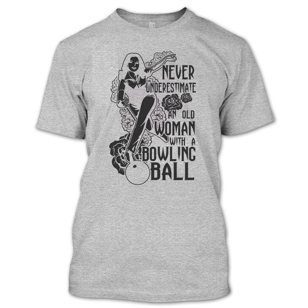 Neve Underestimate T Shirt, Coolest Bowling T Shirt