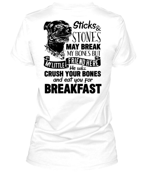 You For Breakfast T Shirt, I Love Pit Bull T Shirt