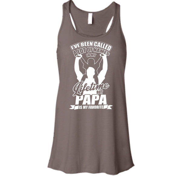 Papa Is My Favorite Name T Shirt, Happy Father's  Day Tank Top