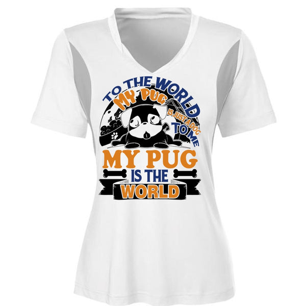 To The World My Pug Is Just A Dog To Me T Shirt, I Like Pug T Shirt, Awesome T-Shirts