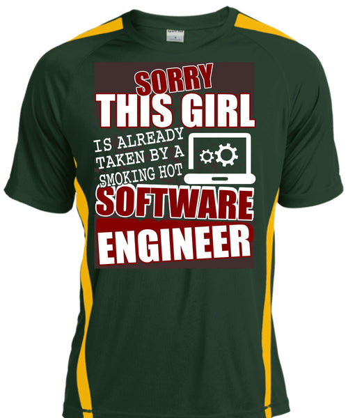 Smoking Hot Software Engineer T Shirt, Being An Engineer T Shirt, Cool Shirt