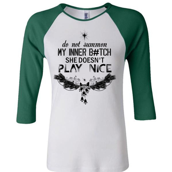 Do Not Summon My Inner T Shirt, This Girl Loves Christmas T Shirt, Awesome T-Shirts