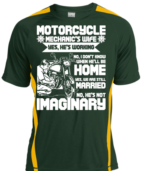 Motorcycle Mechanic's Wife T Shirt, We Are Still Married T Shirt, Cool Shirt