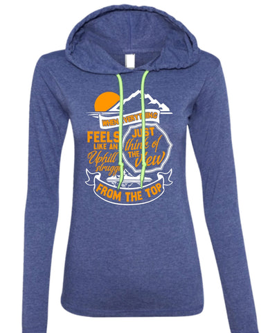 A black t-shirt with the shopify logo