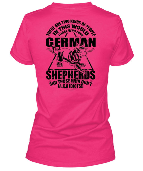 Love German Shepherds T Shirt, I Love Dog T Shirt