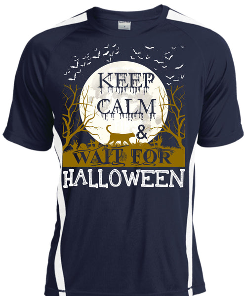 Keep Calm And Wait For Halloween T Shirt, Wait For Halloween T Shirt, Cool Shirt