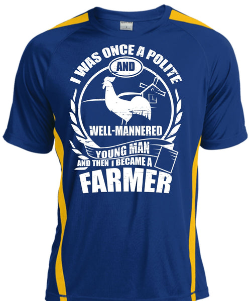 I Became A Farmer T Shirt, Young Man T Shirt, Cool Shirt