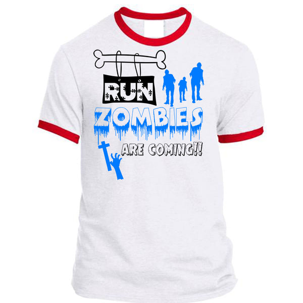 Run Zombies Are Coming T Shirt, Wait For Halloween T Shirt, Awesome T-Shirts