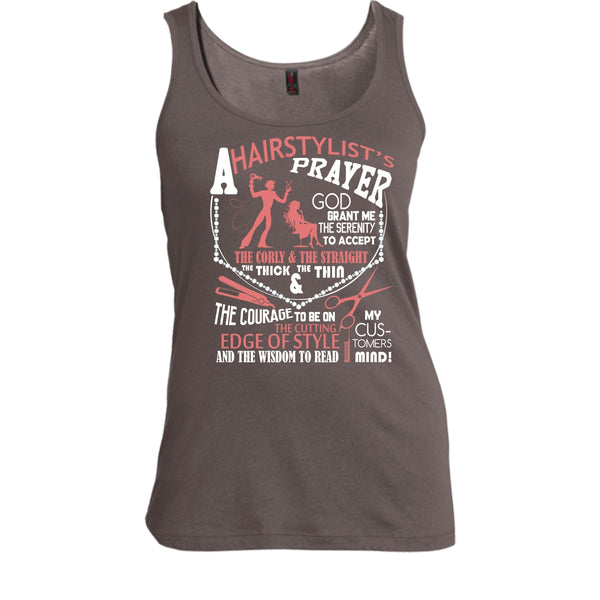 A Hair Stylist's Prayer T Shirt, Hair Stylist's Prayer Tank Top