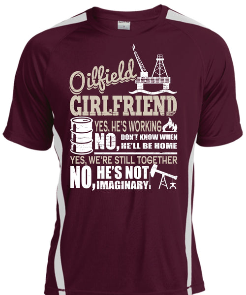 Oilfield Girlfriend T Shirt, I Love Oilfield T Shirt, Cool Shirt