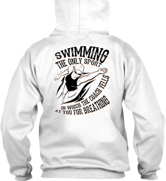 Swimming The Only Sport T Shirt, I Love Swimming T Shirt