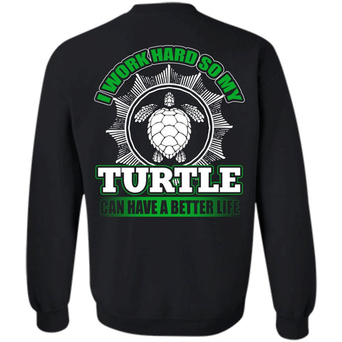 A black t-shirt with the shopify logo