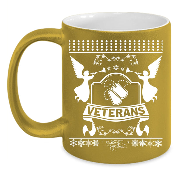 Veterans Coffee Mug, Christmas Gift For Veterans Coffee Cup