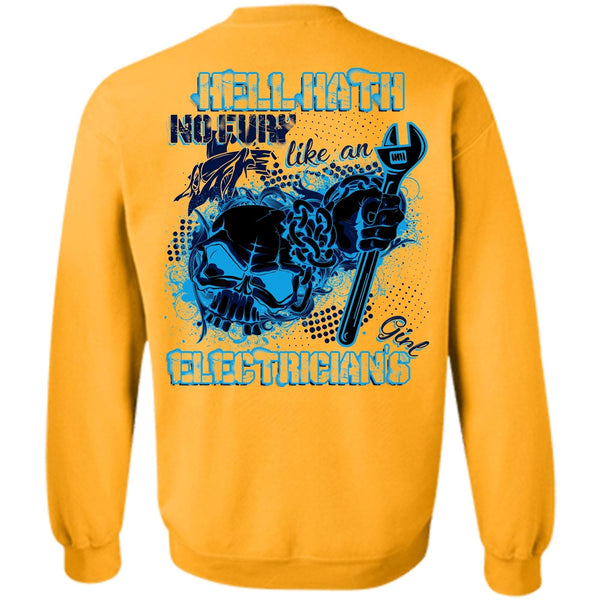 I Love Electrician T Shirt, Like An Electrician's Girl Sweatshirt