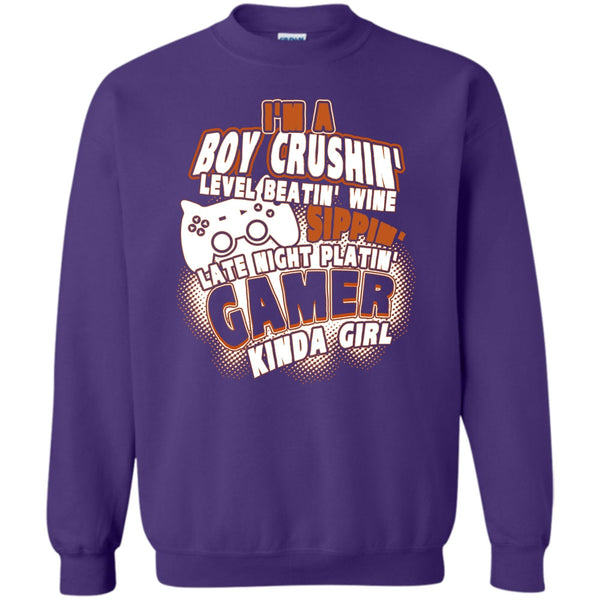 Gamer Kinda Girl T Shirt, Coolest Gaming Girl Sweatshirt