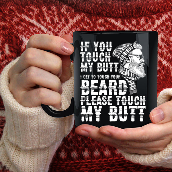 Funny Bearded Men Coffee Mug, Funny Gift For My Daddy Coffee Cup