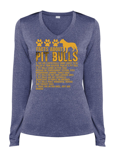 Facts About Pit Bulls T Shirt, There Are No Bad Dogs T Shirt