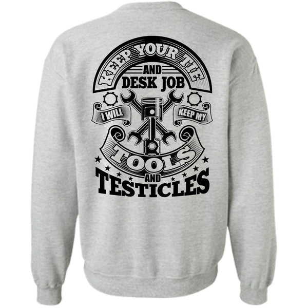 I Love Machinist T Shirt, I Will Keep My Tools Sweatshirt