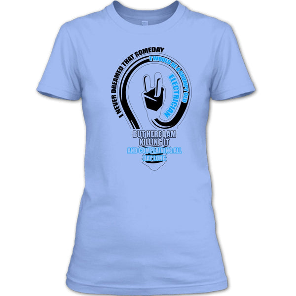 Grumpy Old Electrician T Shirt, Gift For Electrician T Shirt