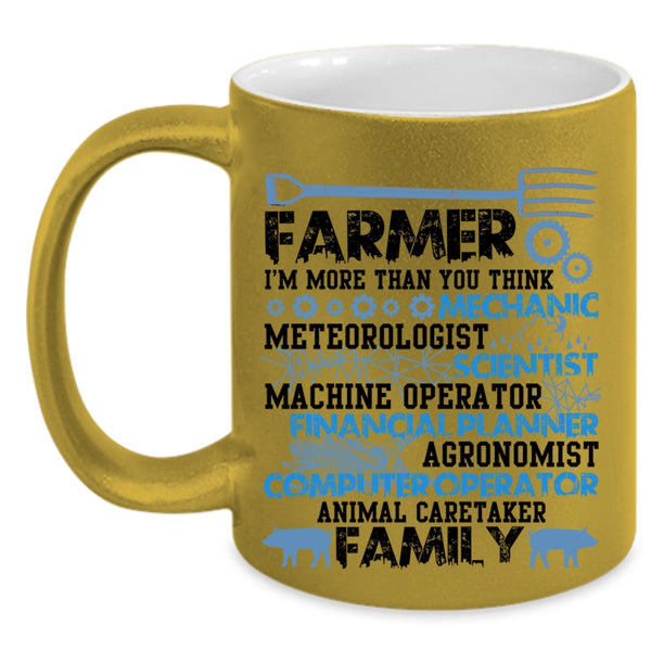 Animal Caretaker Family Coffee Mug, Farmer Accent Mug