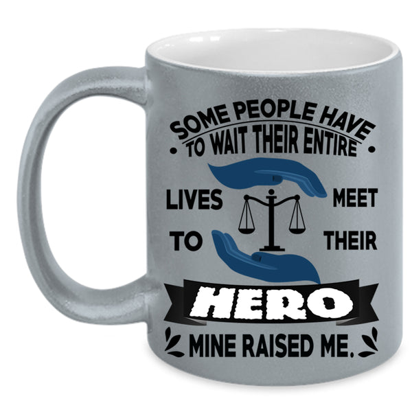 Funny Gift For My Husband Coffee Mug, Cool Gift For Daddy Accent Mug