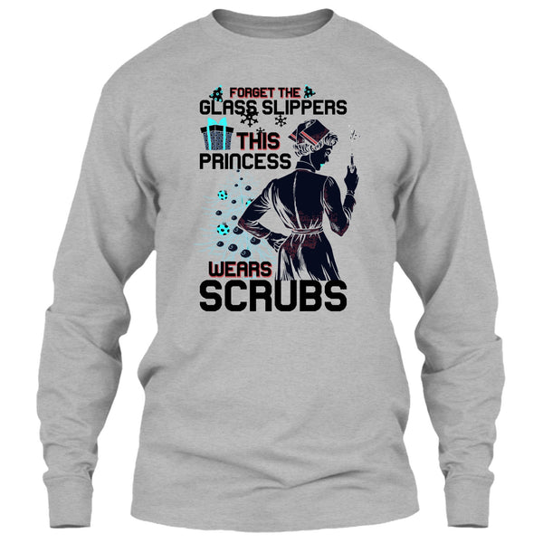 Forget The Glass Slippers T Shirt, Coolest Nurse Merry Christmas T Shirt