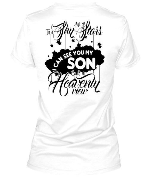 I Can See You My Son T Shirt, I Love Son T Shirt