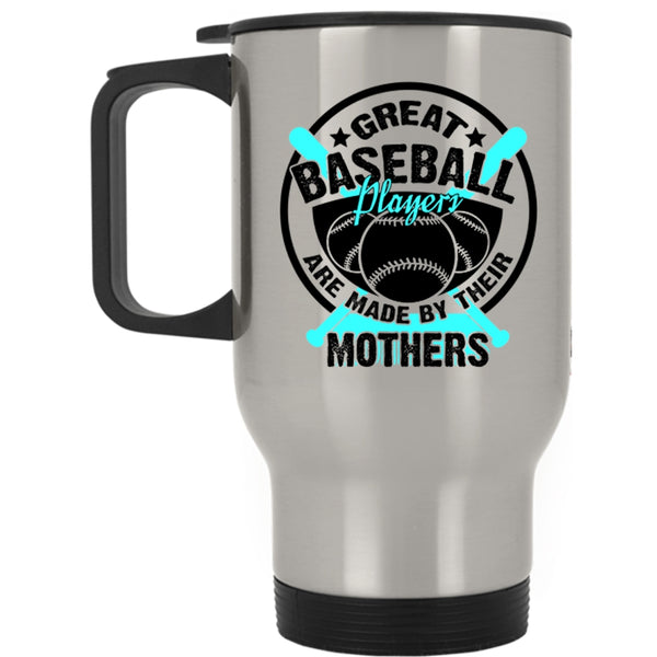 Cool Baseball Mom Travel Mug, Great Baseball Players Mug
