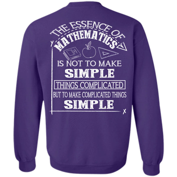 Being A Mathematics T Shirt, I Love Mathematics Sweatshirt