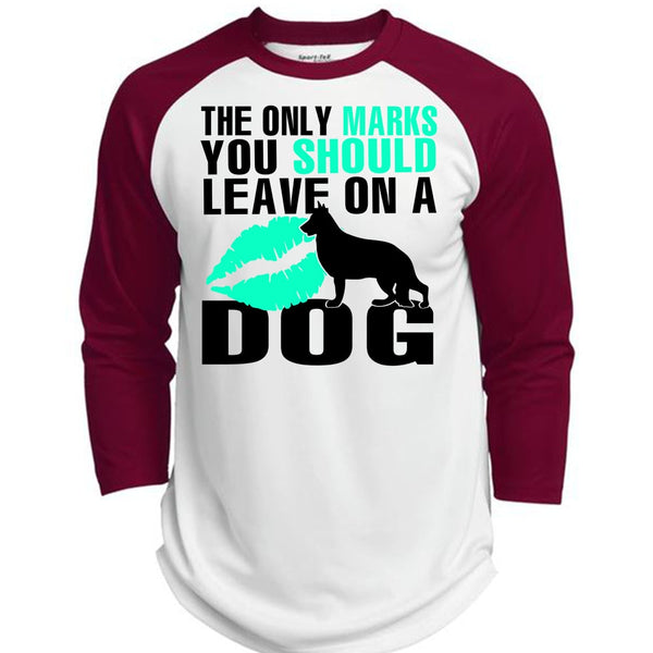 You Should Leave On A Dog T Shirt, I Love My Dog T Shirt, Awesome T-Shirts  (Polyester Game Baseball Jersey)