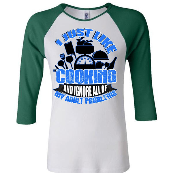 I Just Like Cooking T Shirt, I Love Cooking T Shirt, Awesome T-Shirts