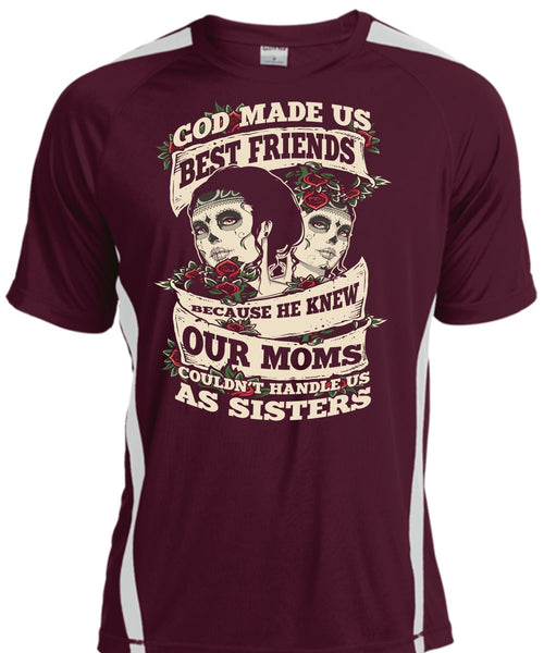 God Made Us Best Friends T Shirt, He Knew Our Moms T Shirt, Cool Shirt