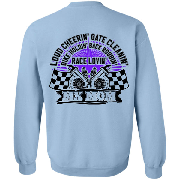 Being A Biker T Shirt, Race Loving MX Mom Sweatshirt