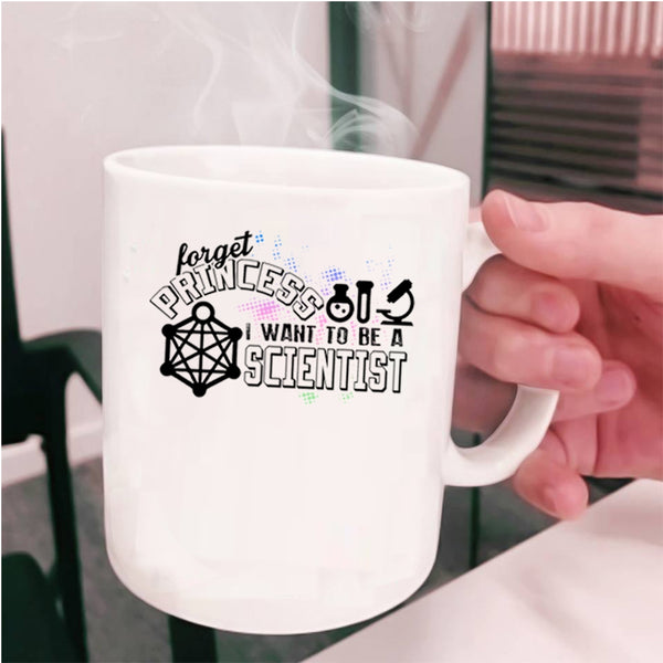 Cute Scientist Coffee Mug, I Want To Be A Scientist Cup