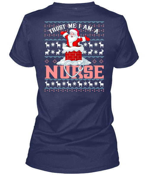 Trust Me I Am A Nurse T Shirt, This Girl Loves Christmas T Shirt