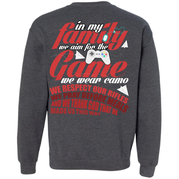 In My Family T Shirt, I Love Gaming Sweatshirt